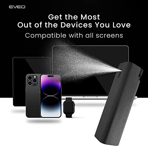 2in1 Screen Cleaner Spray and Wipe - EVEO TV