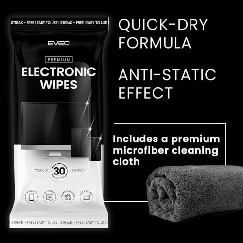 Electronic Wipes - Pack of 30