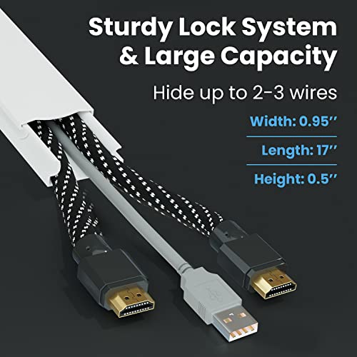 153" Cord Hider Kit - EVEO TV