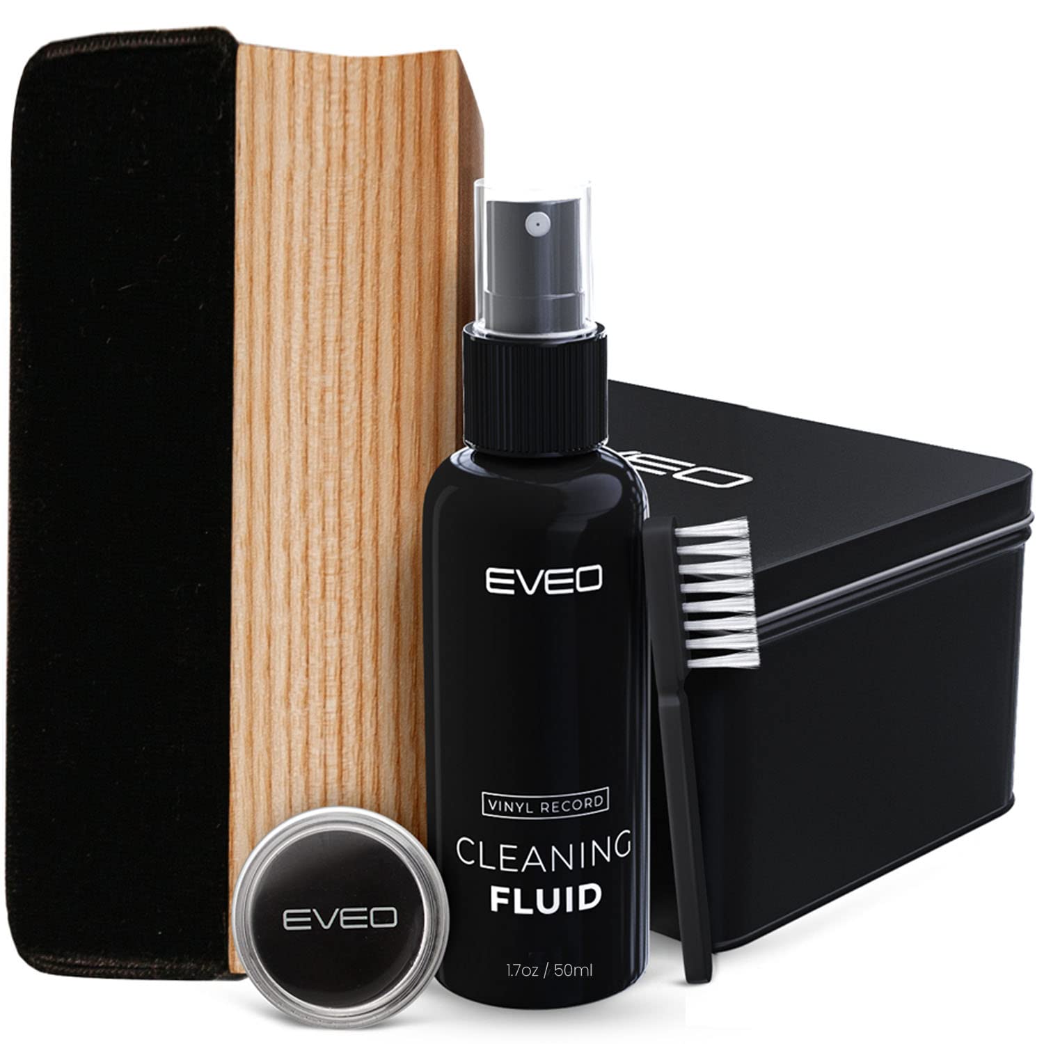 Vinyl Records Complete Kit - Protect & Clean - EVEO TV