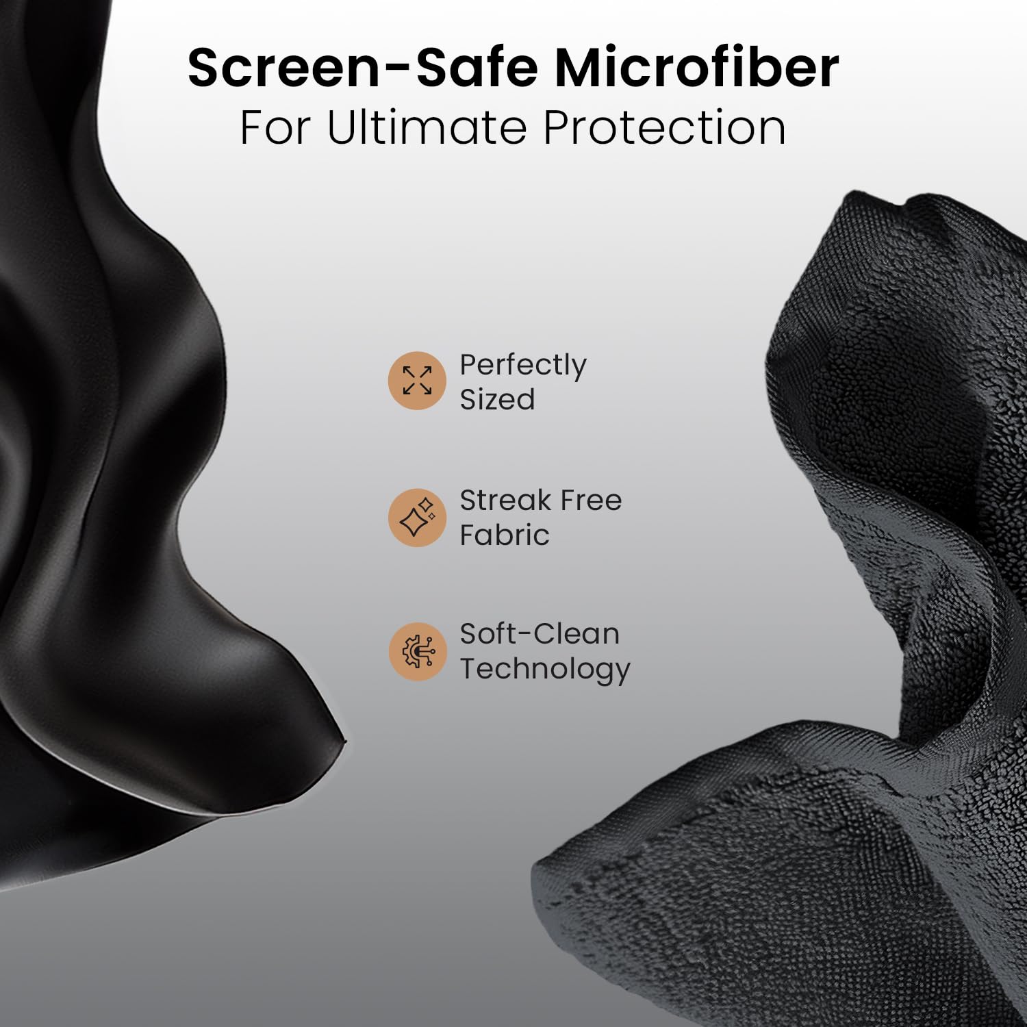 Screen Cleaner Spray and 2 Microfiber Wipes (2oz) - EVEO TV