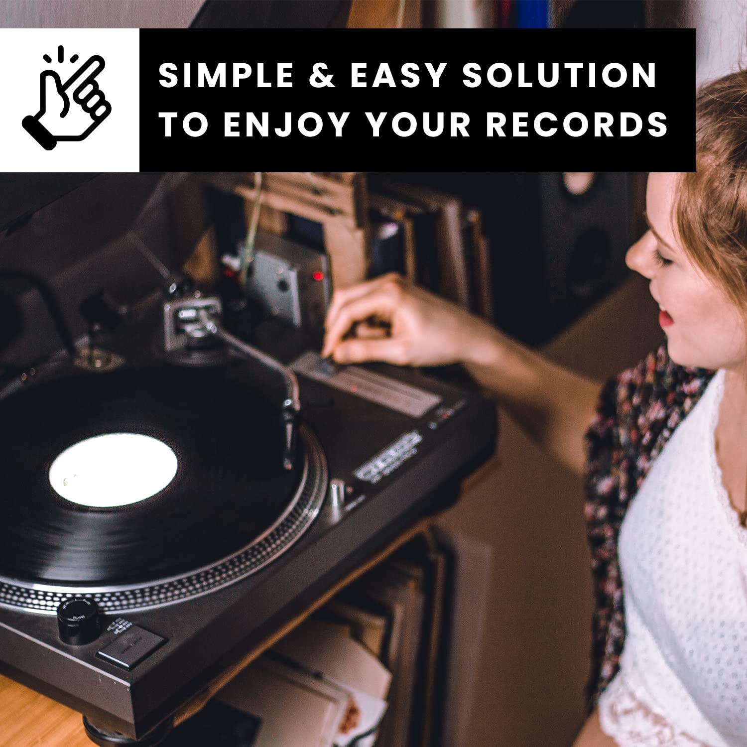 4-in-1 Premium Vinyl Record Cleaner Kit