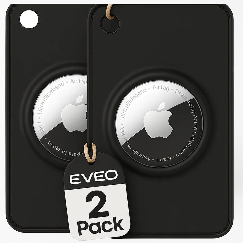 Apple AirTag Wallet Holder – (2 Pack) - EVEO TV