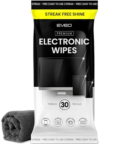 Electronic Wipes - Pack of 30