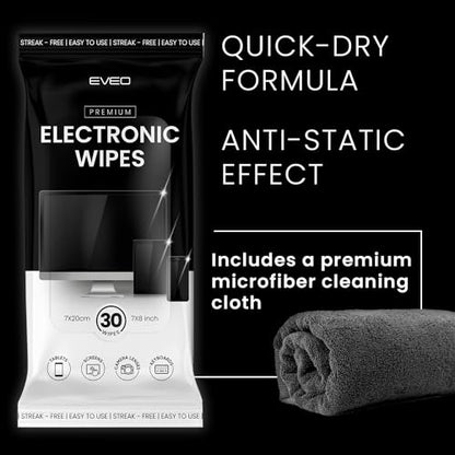 Electronic Wipes - Pack of 30