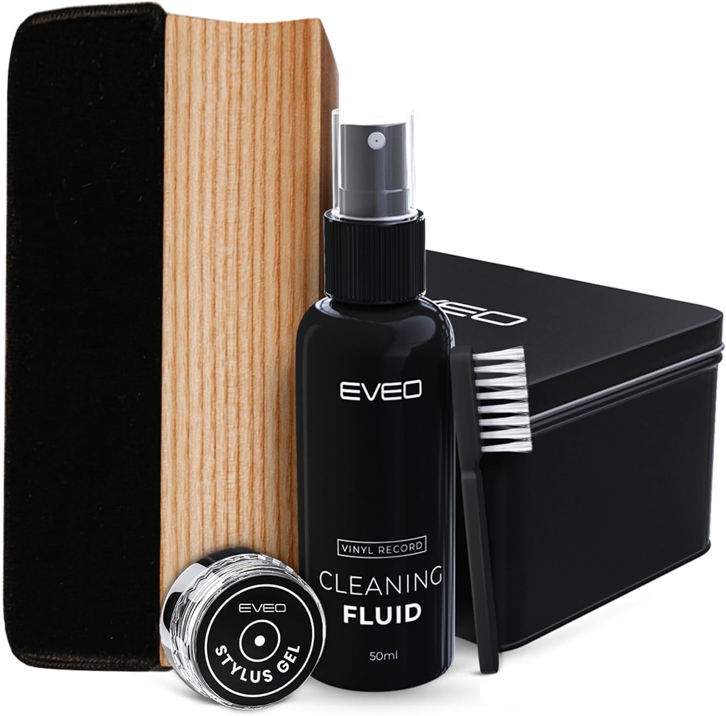 4-in-1 Premium Vinyl Record Cleaning Kit