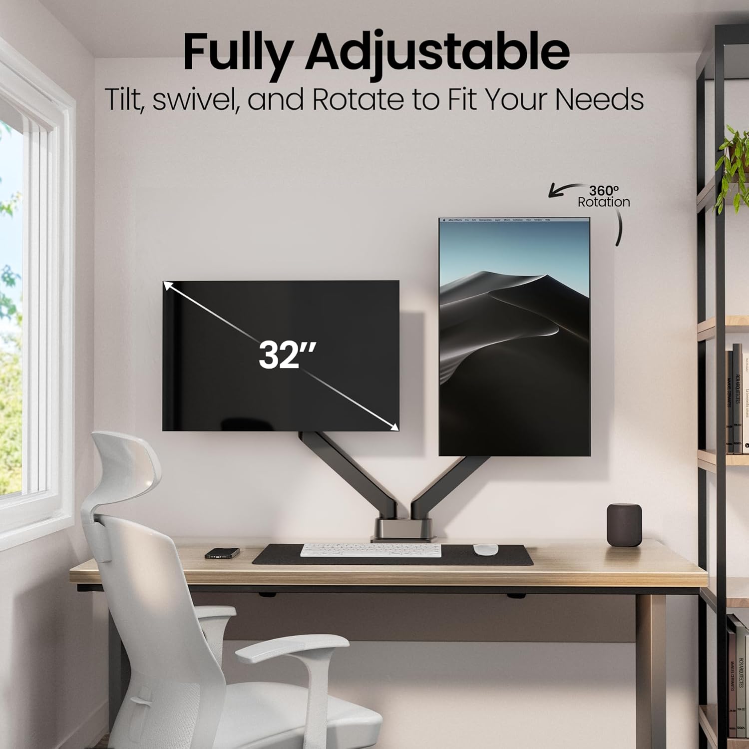 Premium Dual Monitor Mount