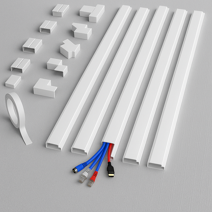 Cord Hider for Wall - EVEO TV