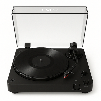Premium Vinyl Record Player - EVEO TV