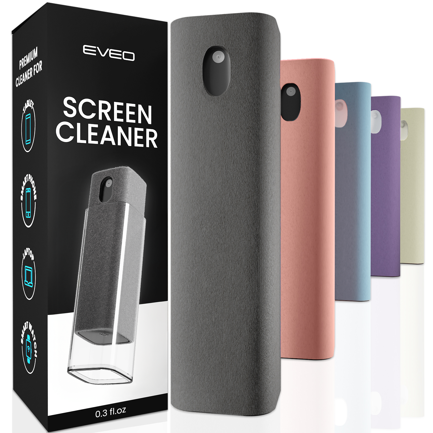2in1 Screen Cleaner Spray and Wipe